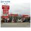Prefabricated Space Frame Steel Structure Service Station Canopy Gas Petrol Station Construction Canopy