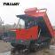 6tons walkbehind rubber track carrier transporter dumper trucks for sale