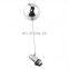 304 SS Two piece stainless steel float ball valve