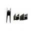 wardrobe sliding door track profile aluminium stile rail vertical handle