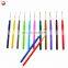 Colorful Soft Aluminum Ergonomic Small Crochet Hook Kit