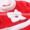 Newest Design Christmas Baby Dress Soft Wool Red Baby Girl Christmas Dress