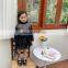 ins Korean children's clothing  small and medium-sized children's girls' skirts, Nepalese plaid vest skirt, small fragrant lace