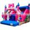 Wholesale Outdoor Kids Amusement Park Inflatable Princess Bounce House With Slide