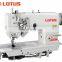 LT 845-3 high speed double needle lockstitch sewing machine for thin  material