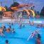 Private Swimming Pool Fiberglass Slide Drop Slides for Home/ Water Park