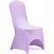 White Arch Front Stretch Spandex Banquet Chair Cover for Wedding Party Dining Banquet Event