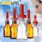 AKMLAB Glassware Amber Dropping Bottle For Laboratory