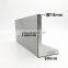 Angle aluminum unequal side aluminum alloy profile 60x100x6 mm triangle edging strip L-shaped aluminum trim angle