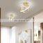 Globe Ceiling Light 170MM Gold Color LED Wall Lamp Warm White