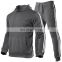 Customized Men's Side Stripe Hoodie Pants Sportswear Two Piece Set Jogger Workout Fitness Running Sportswear