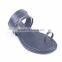 Factory cusyomize cheap beach one toe new soft flat slippers