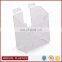 Slatwall Clear Acrylic Literature Pocket Acrylic Single Pocket Brochure Holder for Slatwall