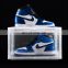 Side Open Drop Door Steady Stacking Custom Logo Available OEM Giant Sneakers Storage Display Box