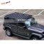 Black platform roof rack for Jeep Wrangler JL with 4 door