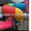 outdoor plastic playground plastic tube slide set plastic slide