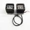 Auto LED Spotlight with Switch for Jeep Wrangler JK 2007+ Accessories Yellow Driving Light