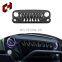 Ch Plastic Car Grills Front Grille Mesh Front Car Grille Guard Center Honeycomb For Jeep Wrangler Jk 2007-2017