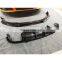 TAKD Brand Perfect Fitment Aerodynamic Carbon Look Front Splitter Accessories Front Bumper Lip for AUDI A4 S4 B9 Sport