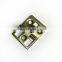 Stainless steel square clip for decking connect WPC decking fastener