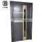 High Quality Cheap Exterior Steel Door Black Security Door Malaysia Custom Style Main Front Anti Theft door