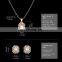 SHENGKE Popular Ladies Watches Gift Sets / Rosegold Plated Jewelry Wacth Gift Set / Rosegold Plated Women Watch Jewelry Set