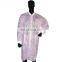 Hot Selling Adult Size Yellow/Blue Color Disposable lab coat