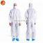 Hot Sale Cheap Safeguard Waterproof Disposable  type 56 Coverall Microporous With Hood workers coveralls manufacturers