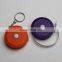 Promotional Round Shaped Keychain Custom Measuring Tape