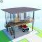 Two Flatpack Container Combined Stilt Container House Jungle House on Stilts With Veranda and Roof in Davao