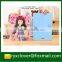 4C printing Clear pp plastic folder/ A4 size L shaped folder