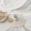 White Color Rattan Placemats Dining Table, Rattan Wall Decoration Beautiful Woven Wall Decor Basket