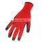 Wholesale Anti Slip Polyester Knit Wrinkle Latex Coated Safety Gloves For Work