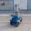 china portable hydraulic mobile single mast aluminum alloy one man lift platform
