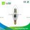 e14 candle light silver