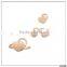 hot sale heart shaped plating rose gold jewelry set/bride jewelry set