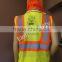 Hi-viz mesh Safety vest with pockets