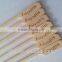 Flat wooden skewers