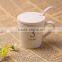 wholesale High quality 13oz custom print porcelain coffee with lid ceramic mug