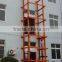 lead rail lift electrical freight elevator vertical platform lift with CE