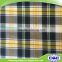 100 cotton melange yarn dyed woven plaid check casual shirt fabric for men kids