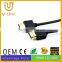 Hot sale 24k gold plate metal plug support 3d and full 1080p for tablet pc