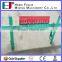 Cost Saving PU Blades Primary Belt Scrapers With Rubber Torsion Arm Mounting
