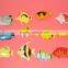 Mini Fish plastic Ocean Animal Small figure Toy Fish