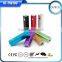 Flexible Mini Usb Aluminium Lipstick Power Bank 2600mah for Smartphones