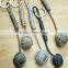 handmade surivival paracord keychain nylon cord keychain