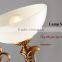 The Spanish style brass wall lights