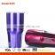 30oz Vacuum Insulated Stainless Steel Tumbler with non-spill slide splash lid