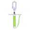 Foldable wireless Bluetooth selfie stick for mobile phone