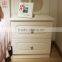 Wooden Narrow Bedside Cabinet with ISO9001 Certificate
